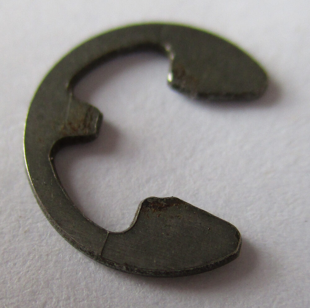 C-Clip, 5/16"OD 1/4"ID, Pkg./3