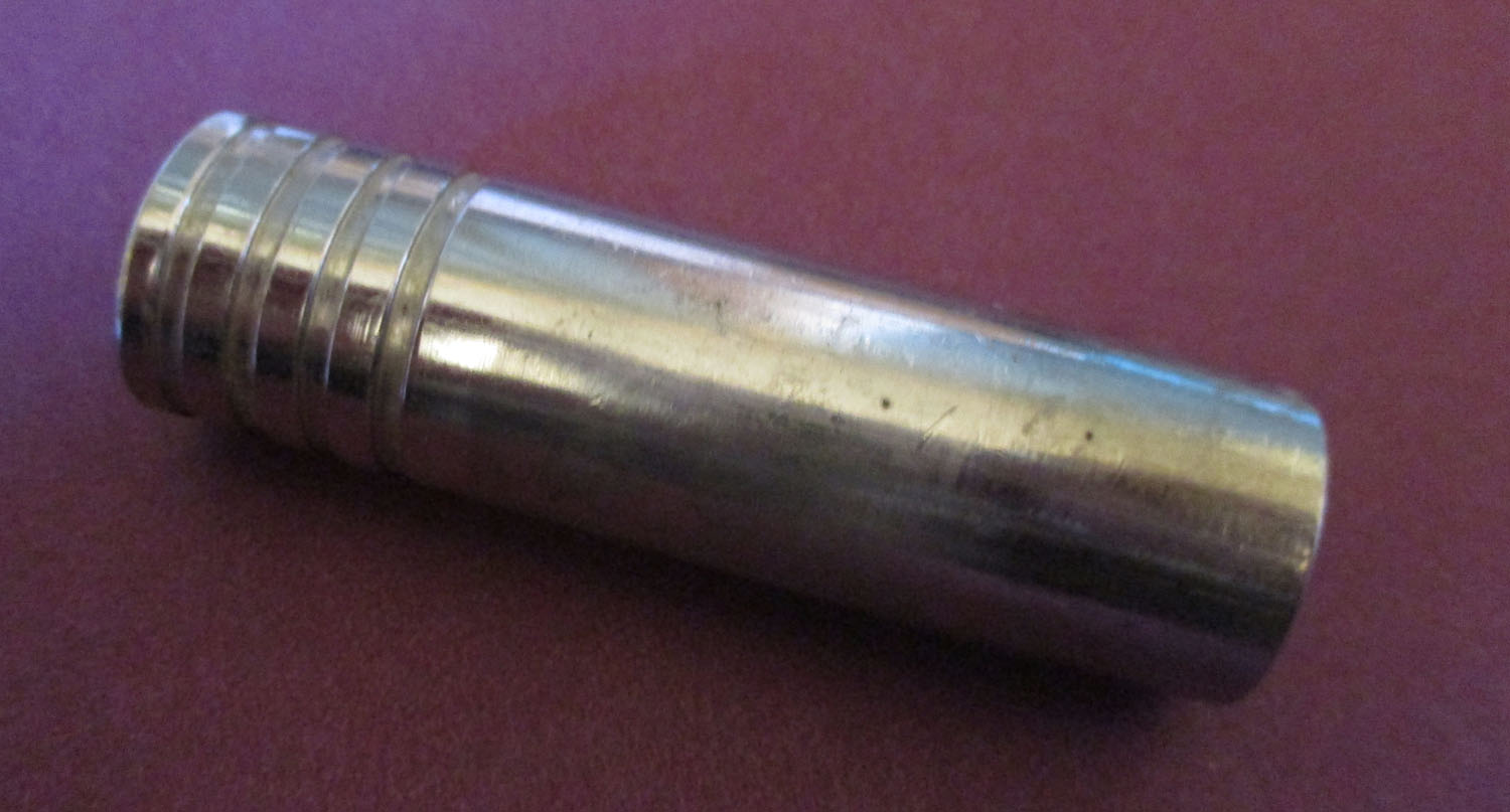Pipe SS 2 9/16" L 3/4" OD