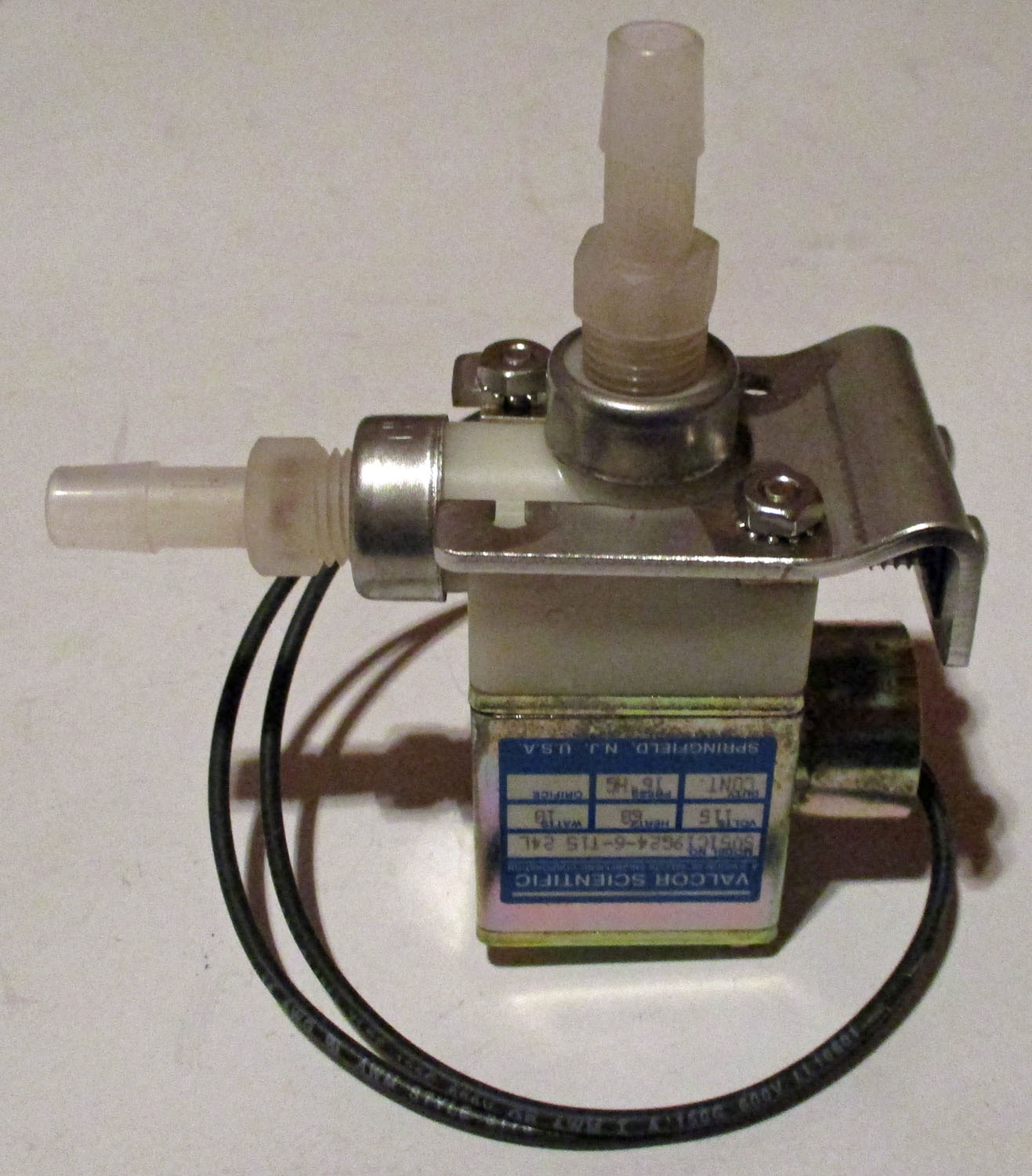 Water Valve, 115V Continuous Duty 3 Valve Water 115V Continuous Duty