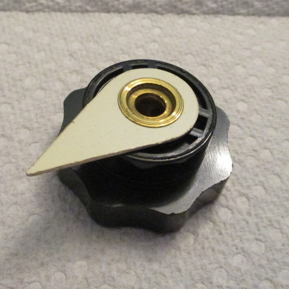 Knob Black w/Pointer for Decomatic III