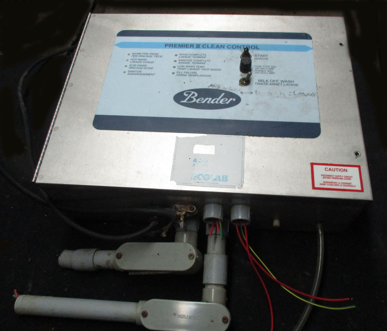 Control, Wash w/ Timer 3 Wash Control w/ Timer