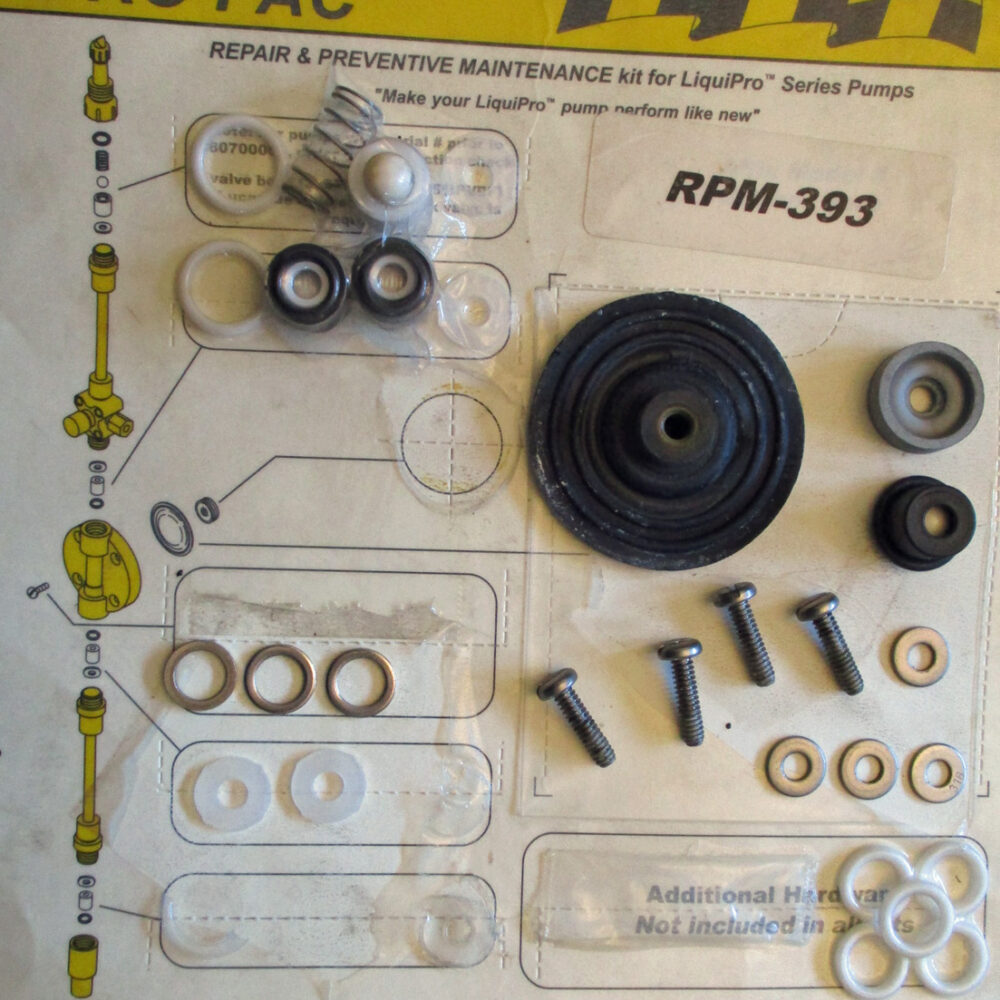 Kit Repair For Liquipro Series Pumps