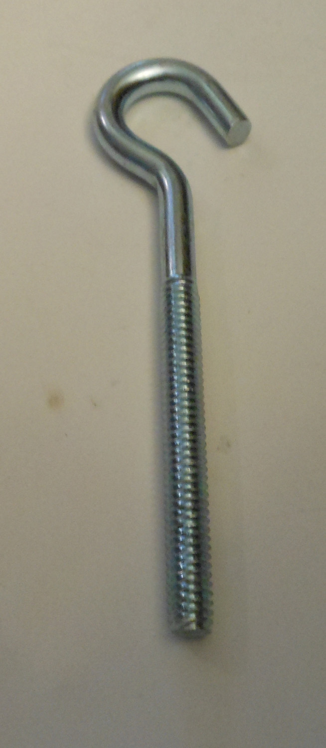 Bolt Hook .25-20 X 3.5Zp