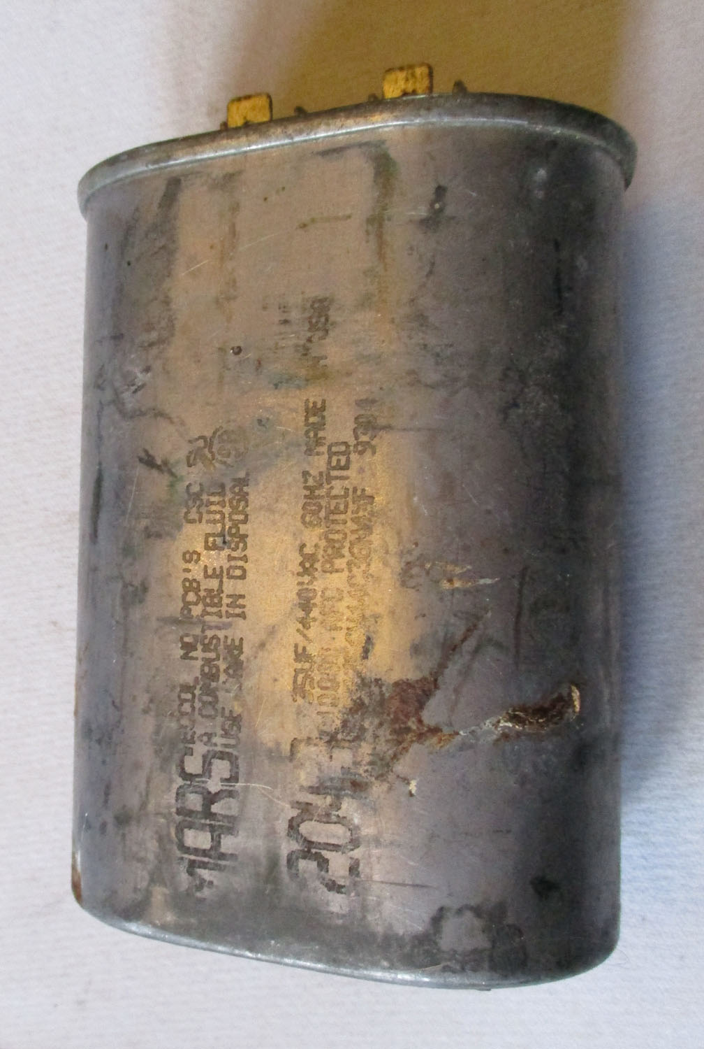 Capacitor Run 35Μf 440Vac 2043