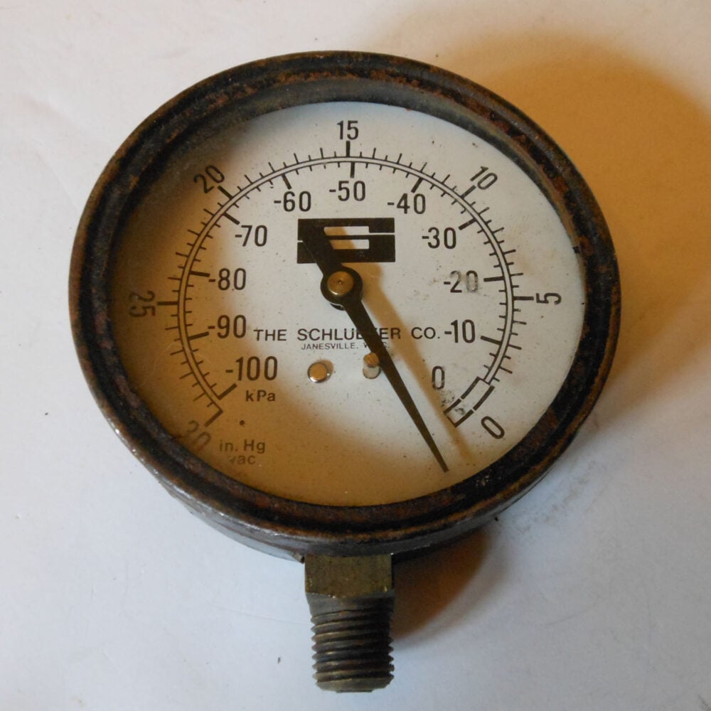 Gauge Vacuum w/Lens