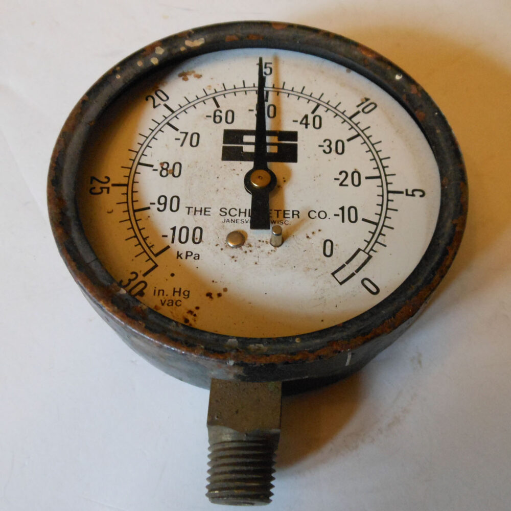 Gauge Vacuum  w/out Lens