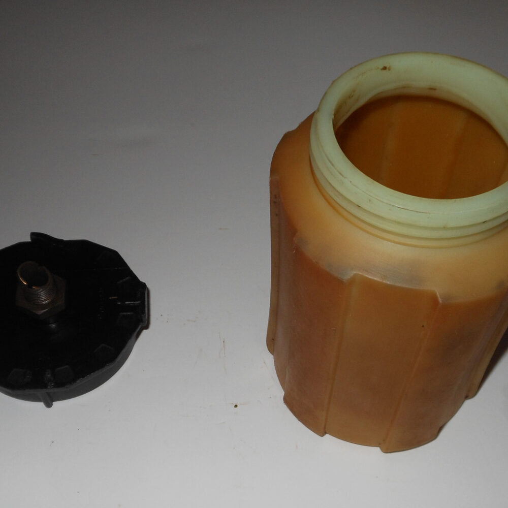 Container Oil With Lid 6&Quot;H