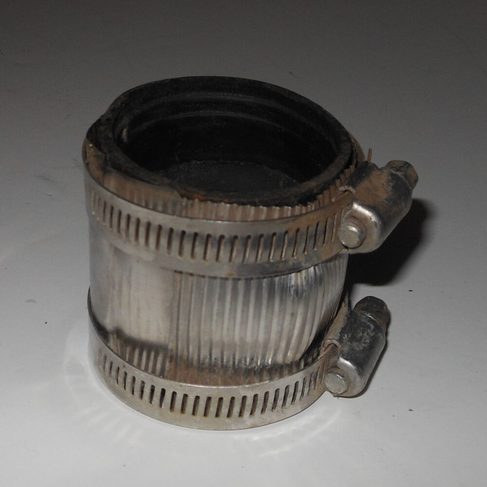 Coupling Rubber W/Adjustable Clamp