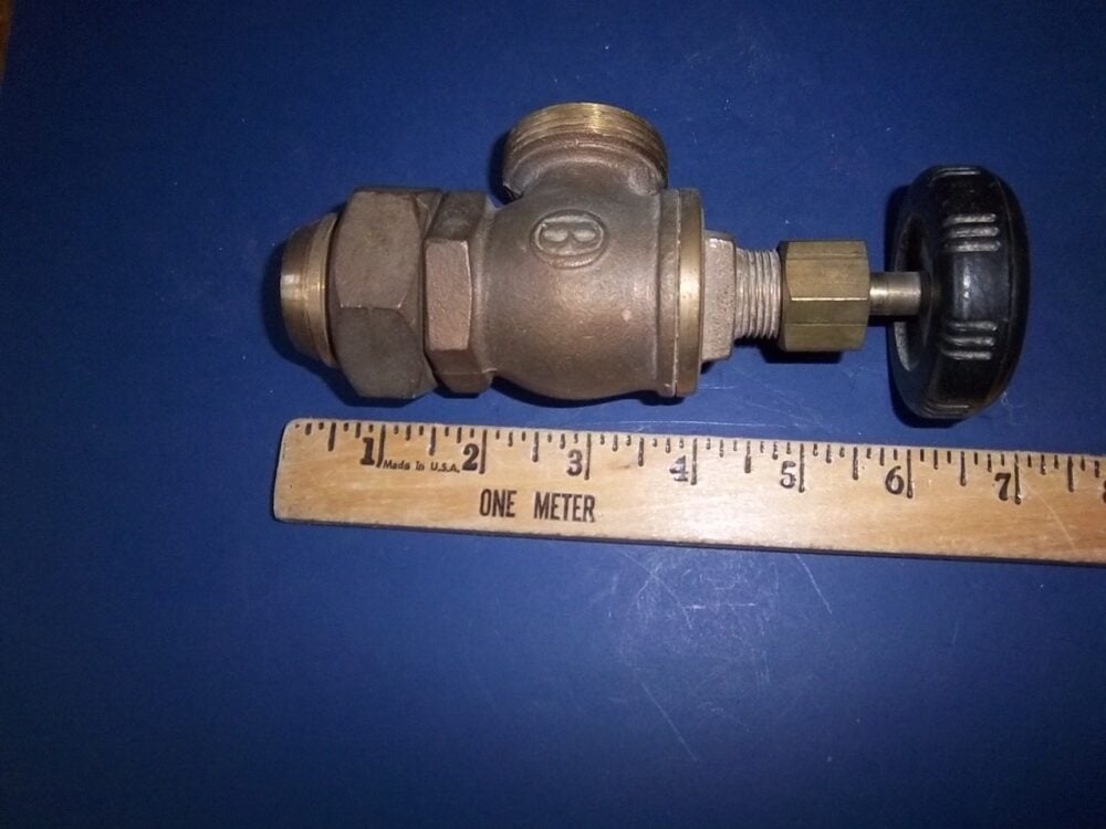 Brass Shut Off Valve-Male/Female 3 Brass Shut Off Valve-Male/Female
