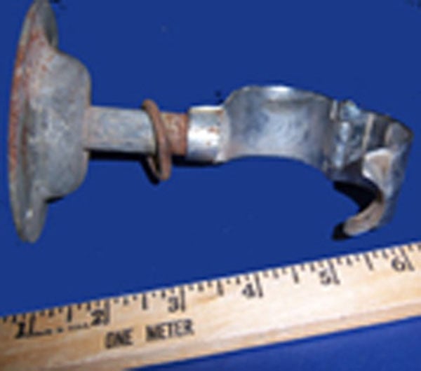 Pipe Clamp with Wall Base