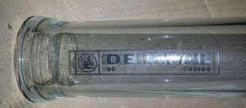 Pipe Glass 2 1/2&Quot;, Delaval 106 1/2&Quot;L